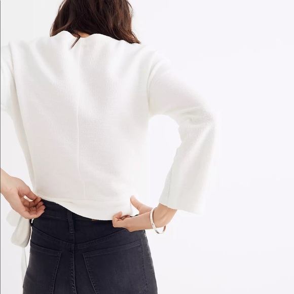 Madewell Texture & Thread Wrap Top - Picture 11 of 12